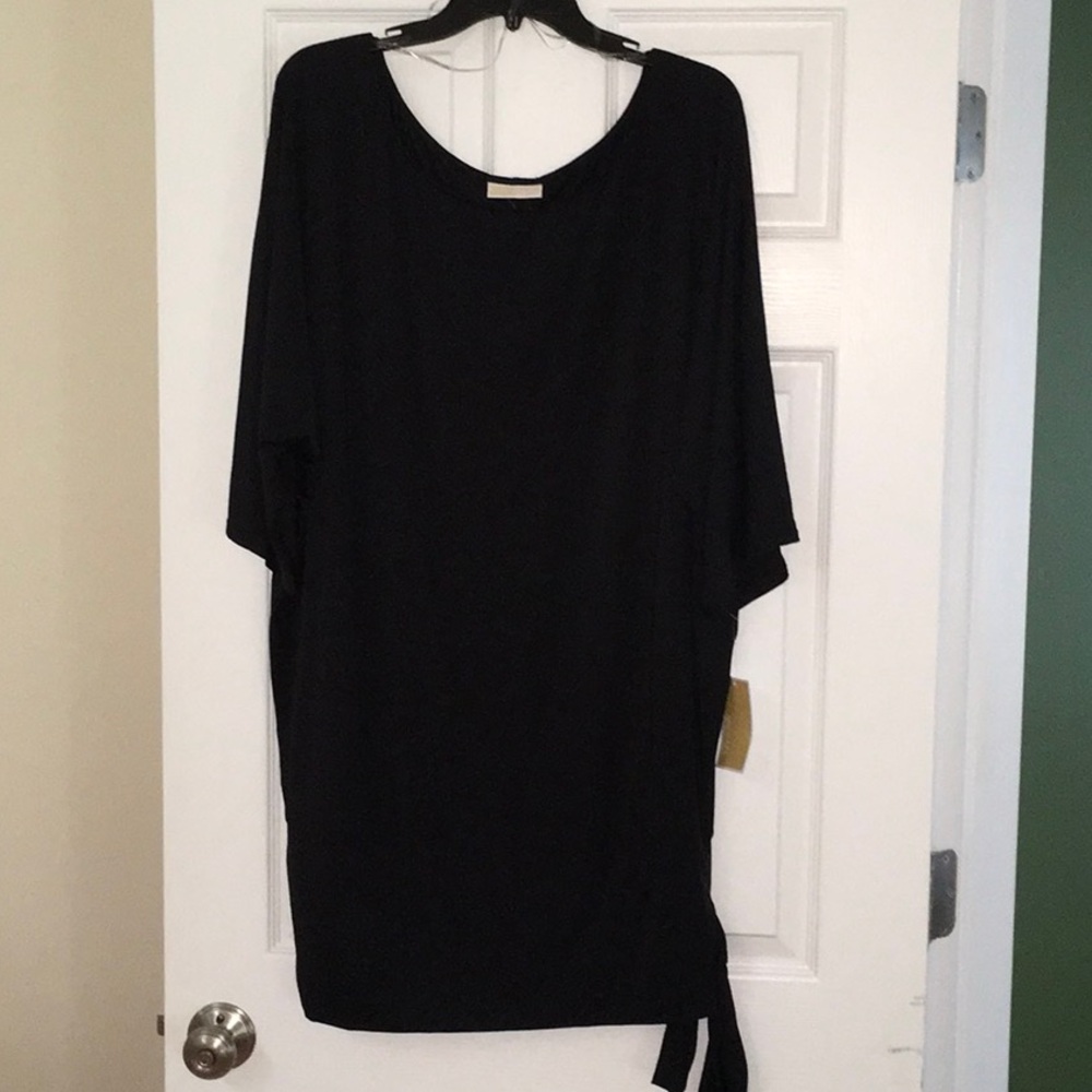 Michael Kors Side-Tie Swim Cover-Up